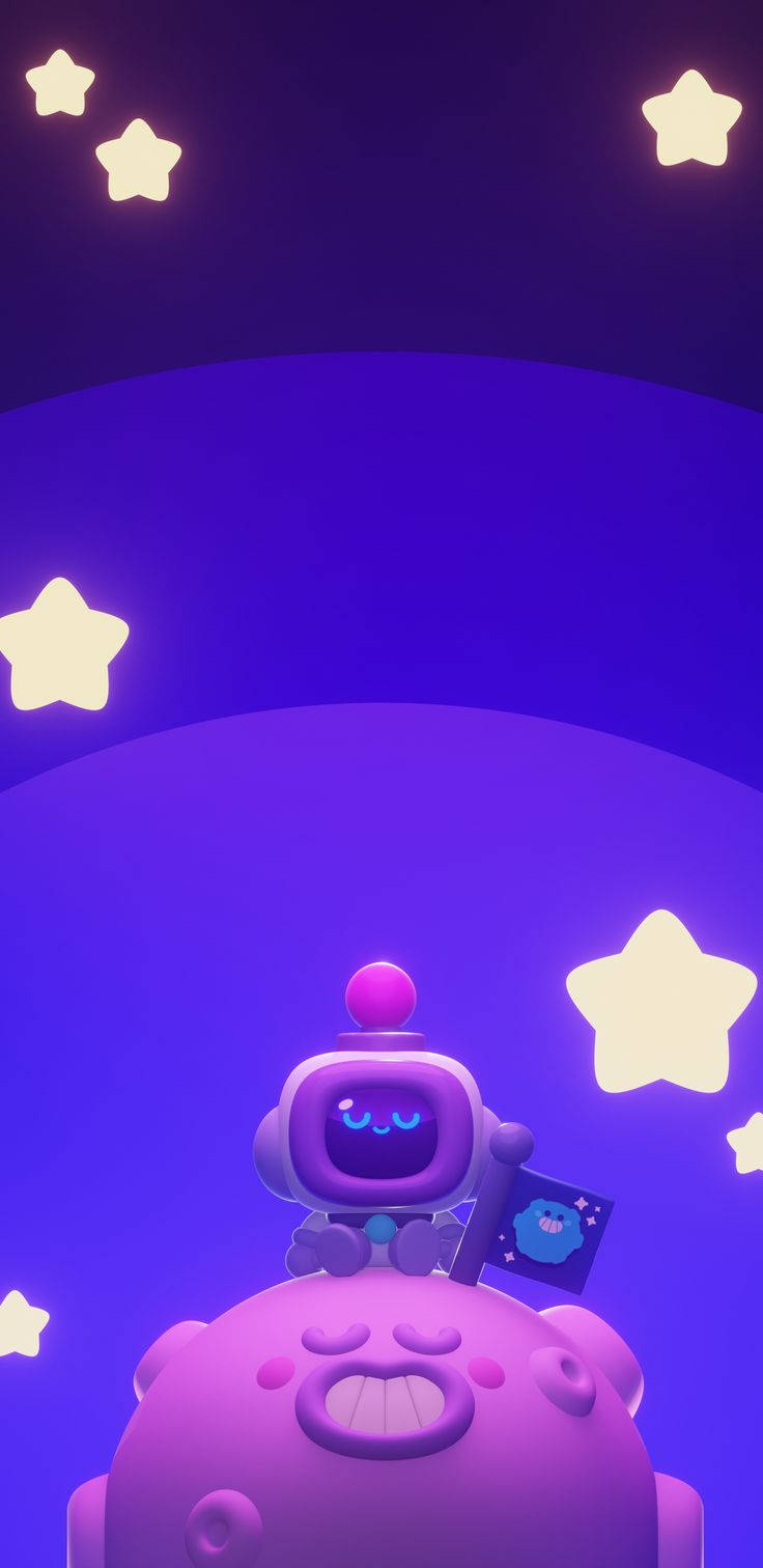 Cute 3d Phone Cute Astronaut Background