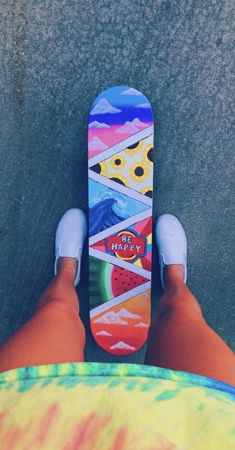 Cute Aesthetic Skateboard