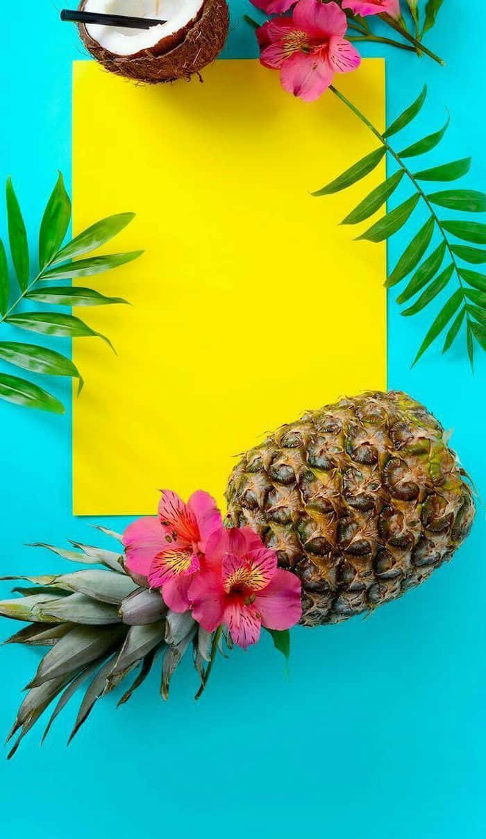 Cute Aesthetic Summer Design Phone Background