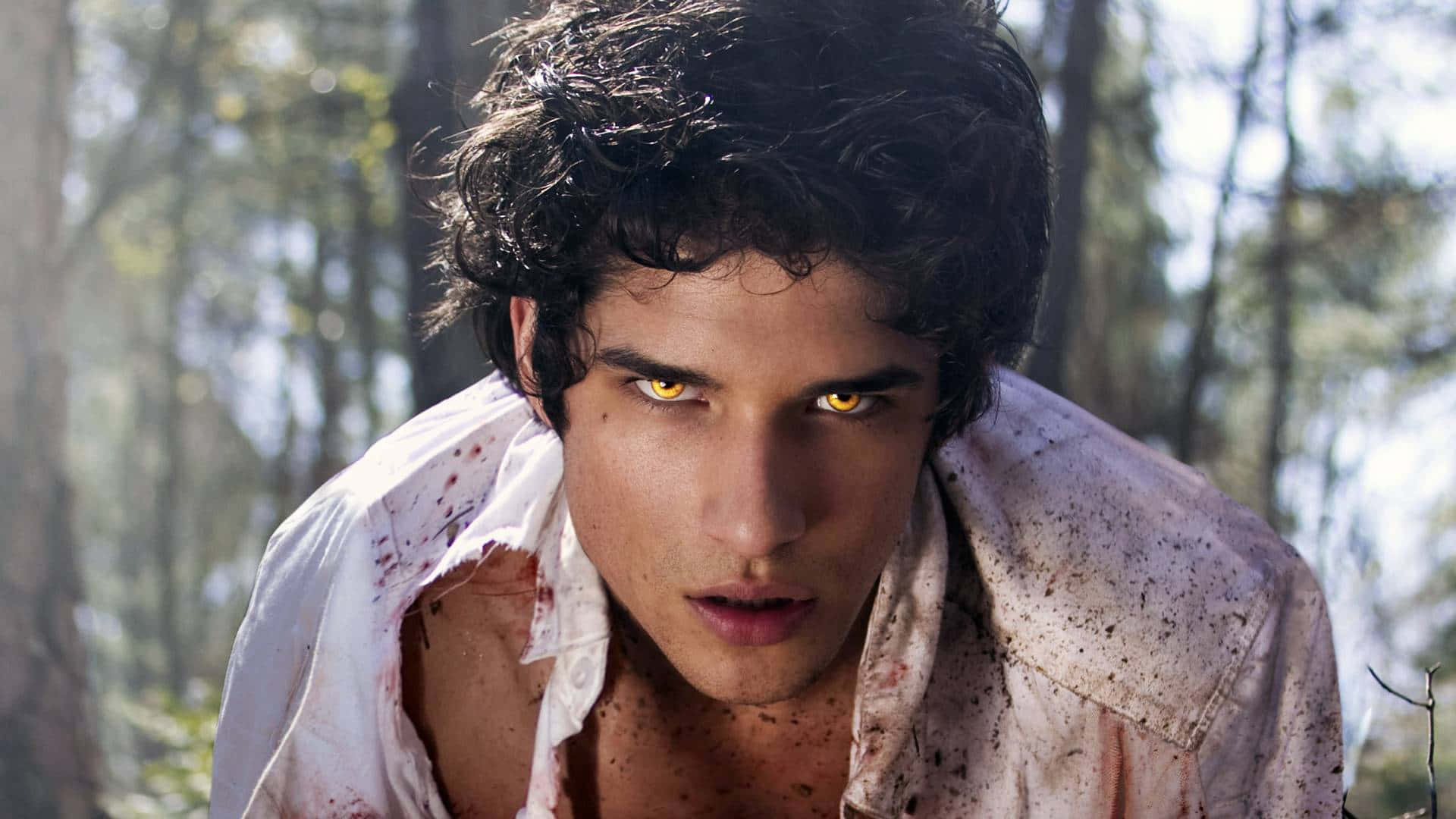 Cute Aesthetic Teenage Wolf Tyler Posey Background