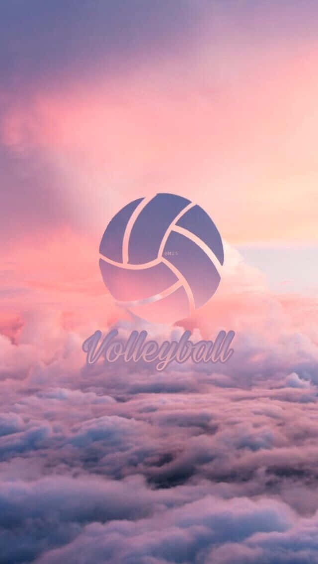 Cute Aesthetic Volleyball Background