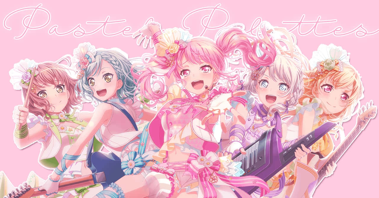 Cute And Adorable Kawaii Pink Aesthetic Desktop Wallpaper Background