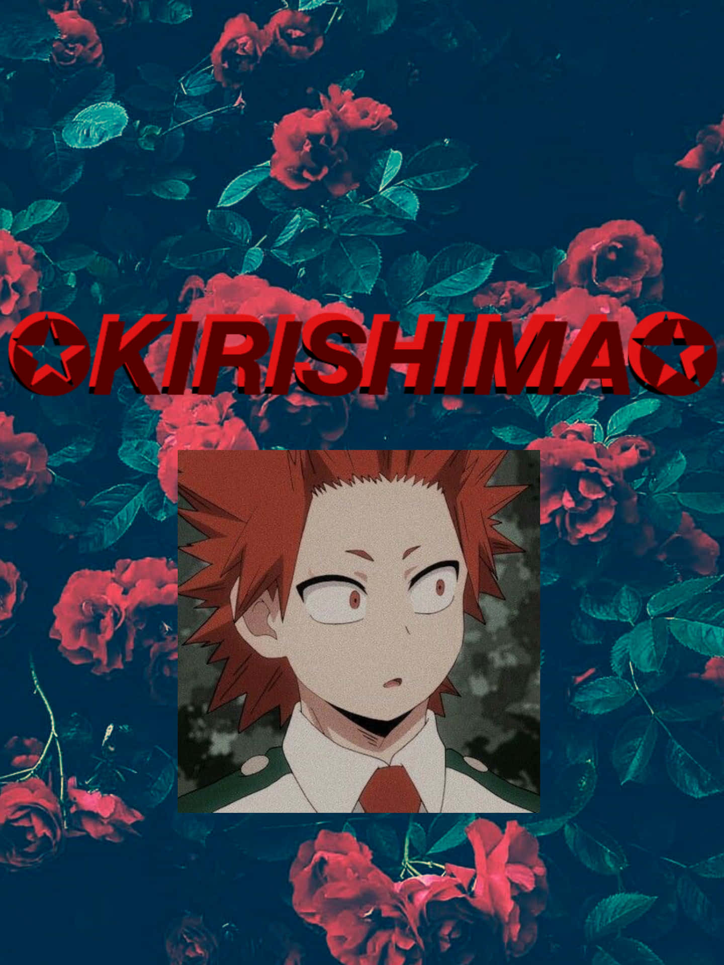 Cute And Bubbly Kirishima Background