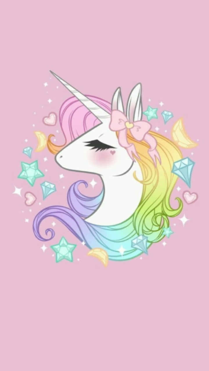 Cute And Magical Unicorn Wallpaper Background