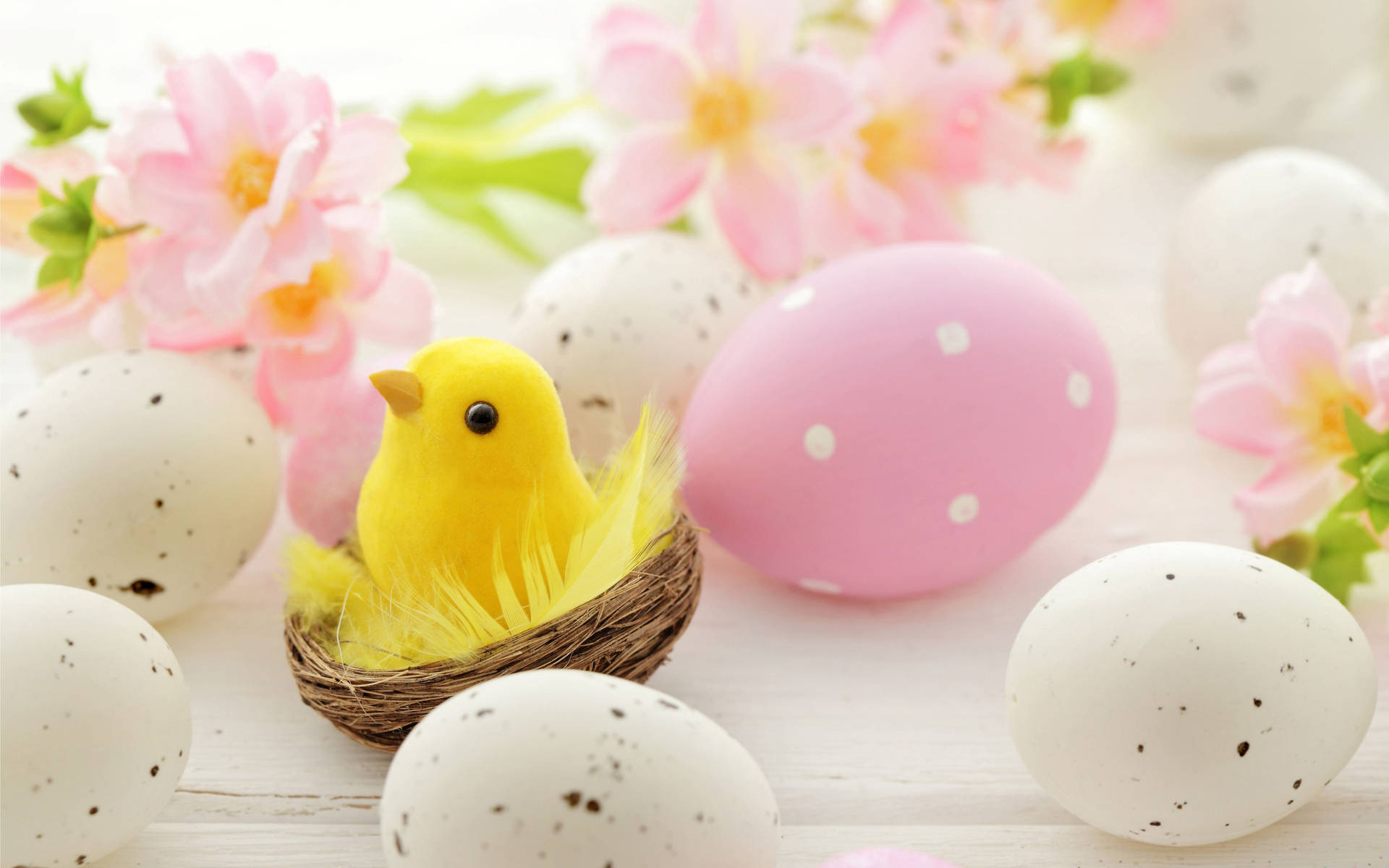 Cute And Simple Easter Background