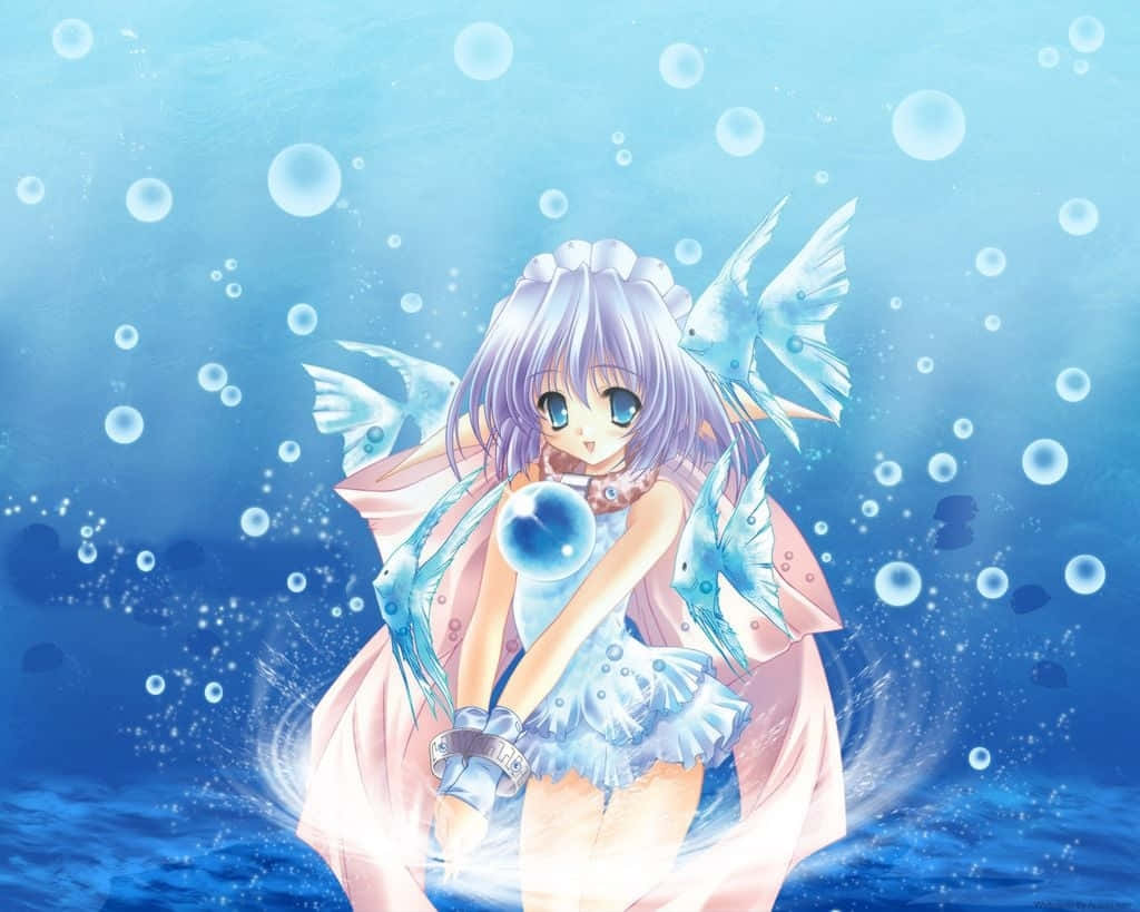 Cute Angels 1024 X 819 Background