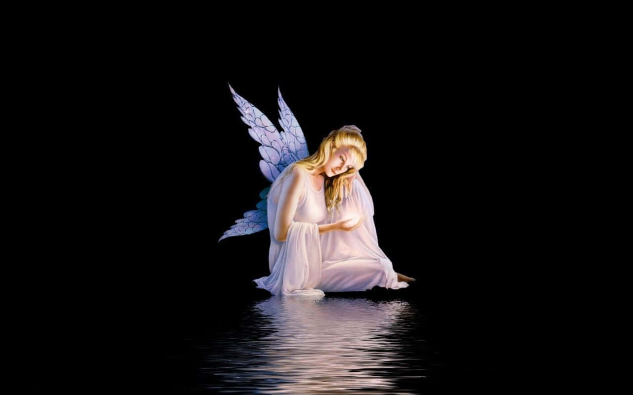Cute Angels 1280 X 800 Background
