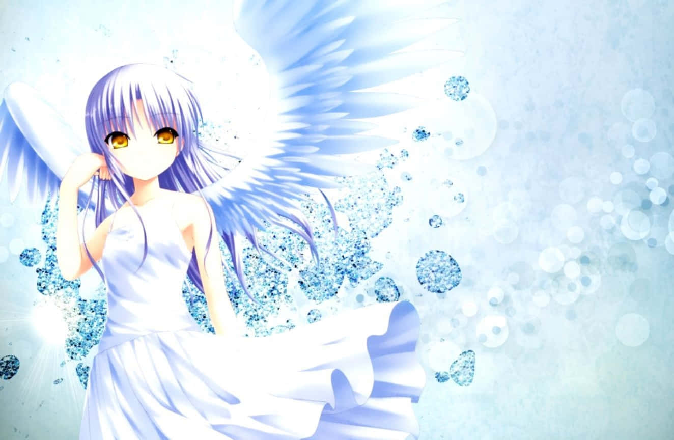 Cute Angels 1324 X 864 Background