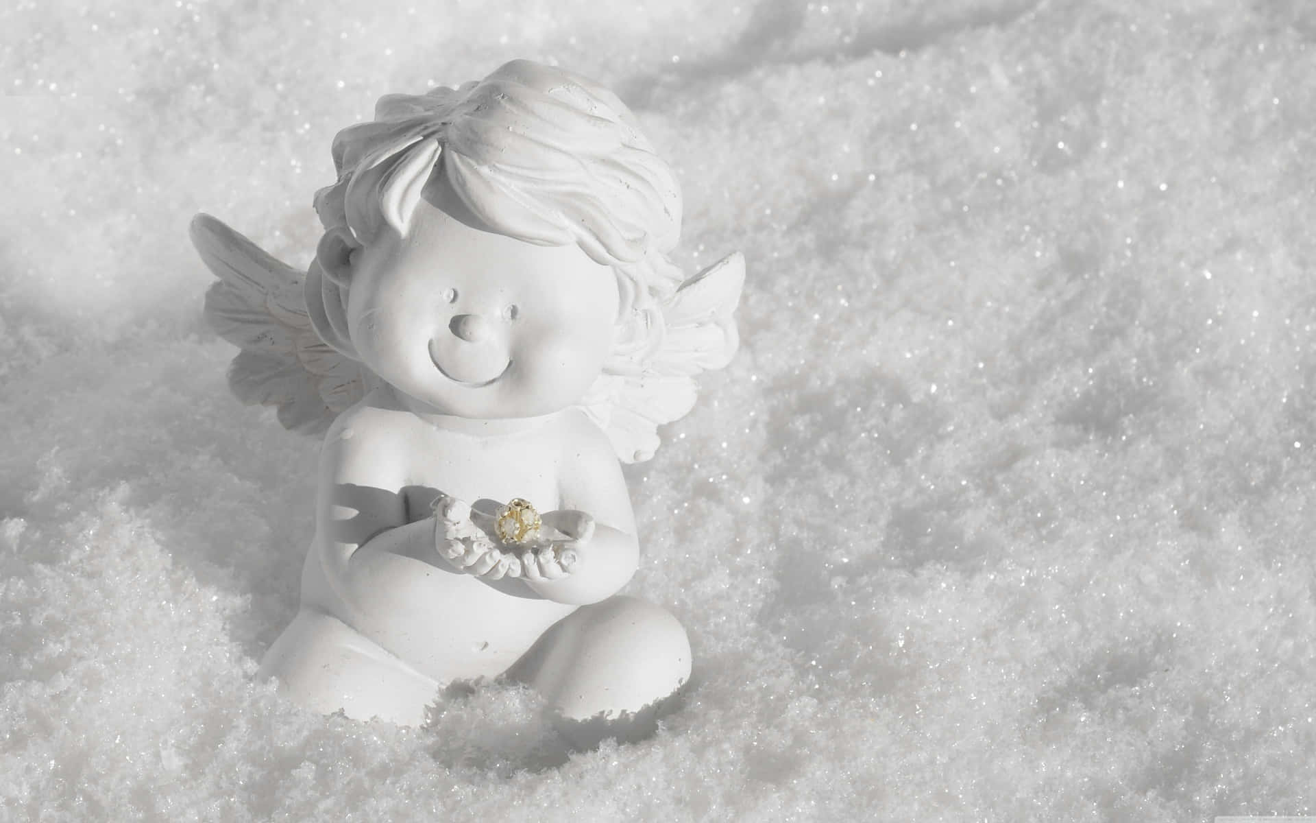 Cute Angels 5120 X 3200 Background