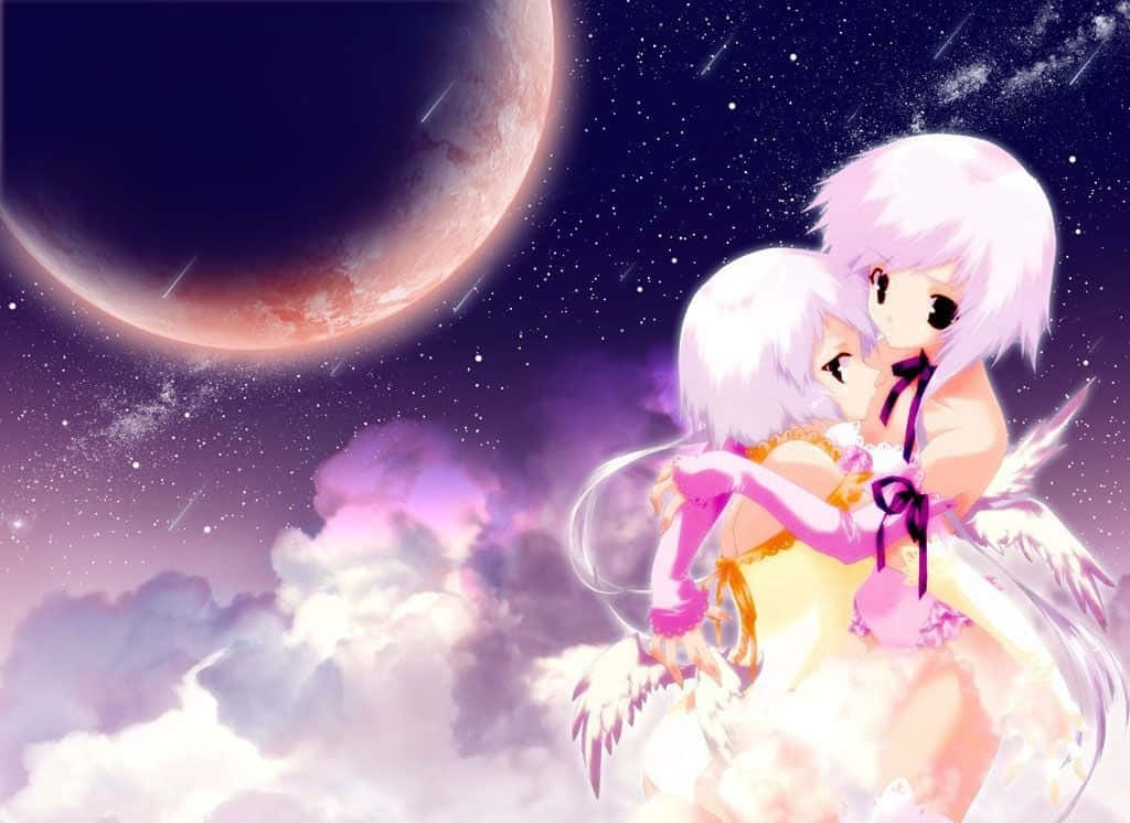 Cute Angels Background