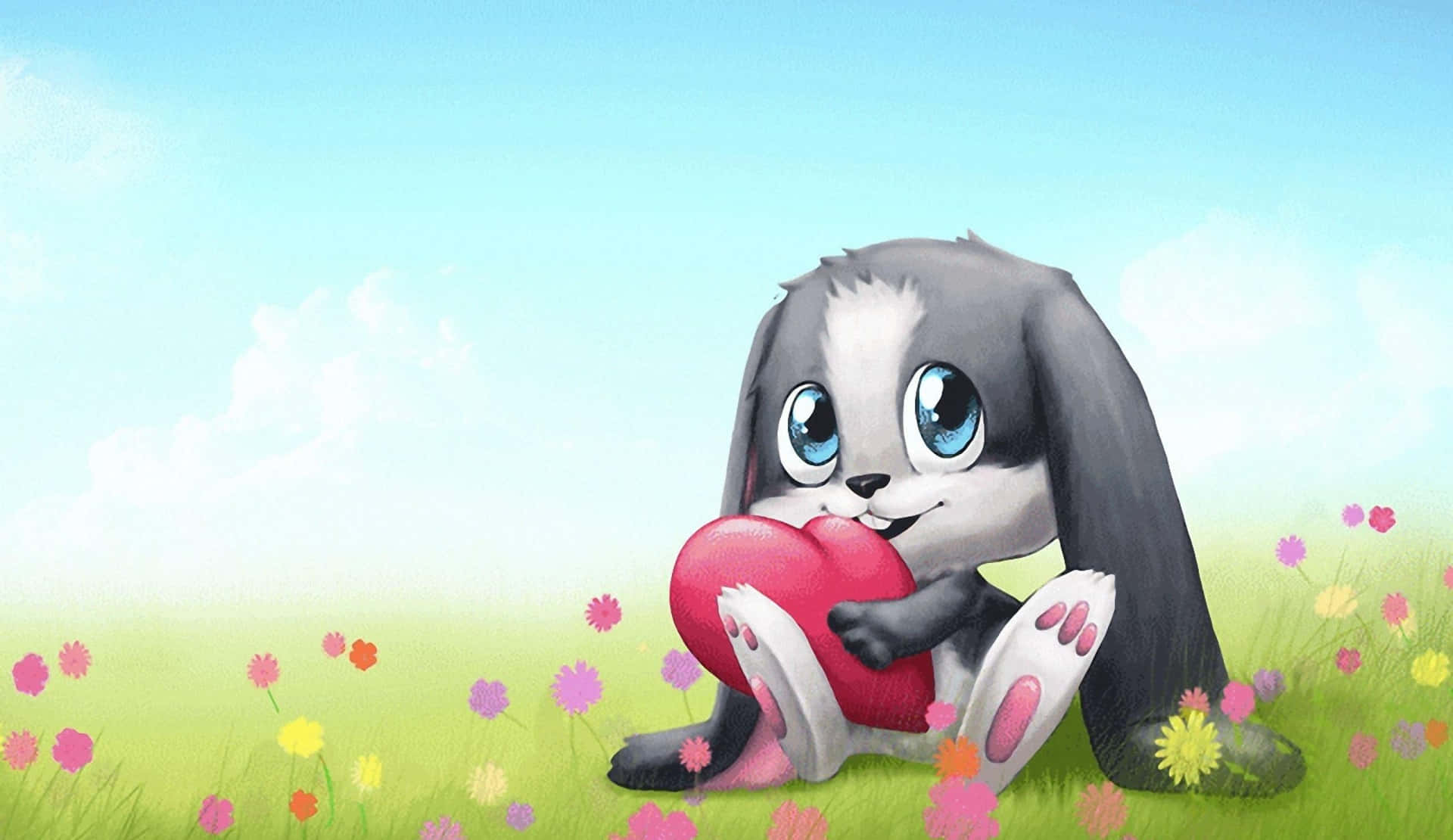 Cute Animals Cartoon Schnuffel Background