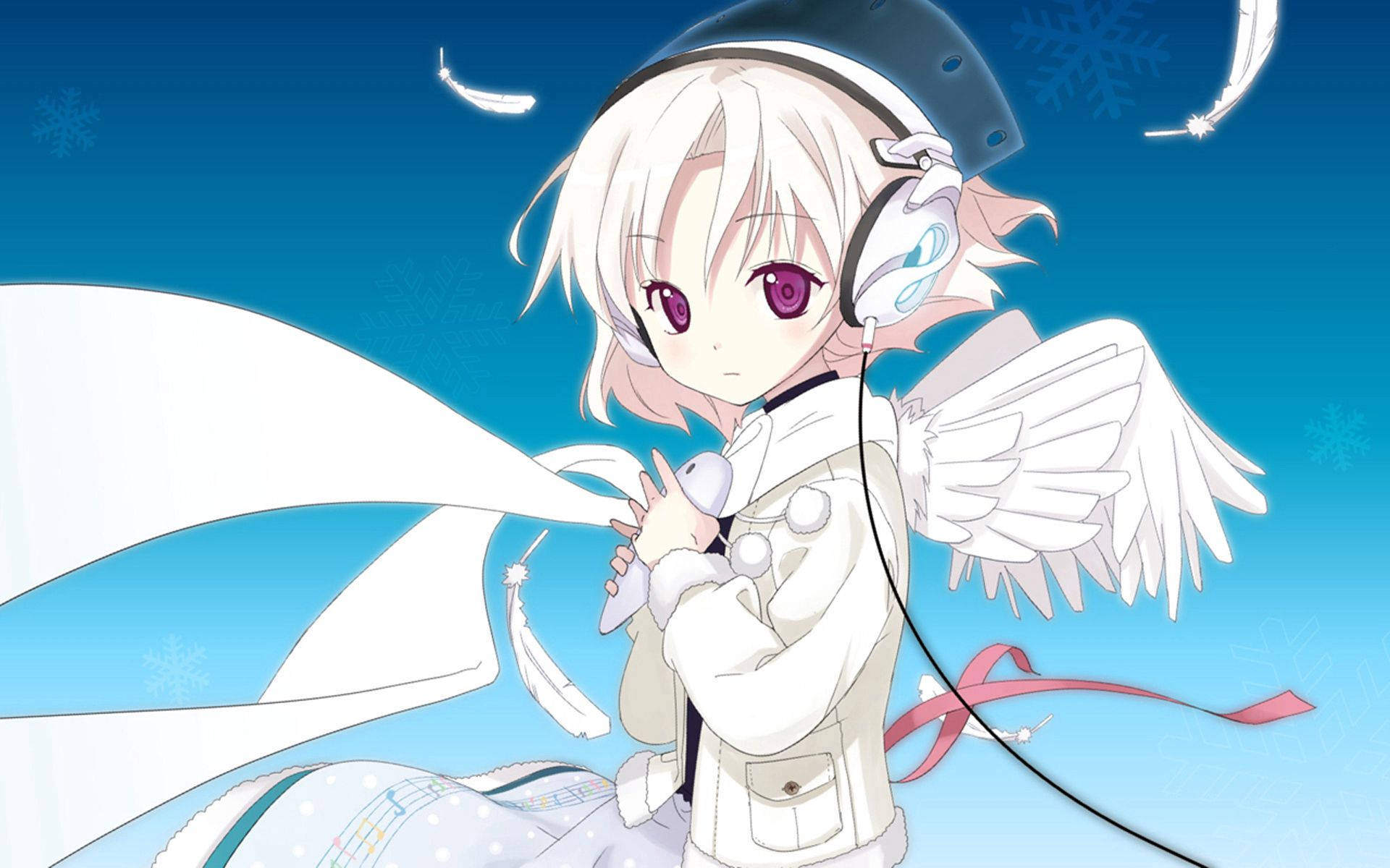 Cute Anime Angel Background