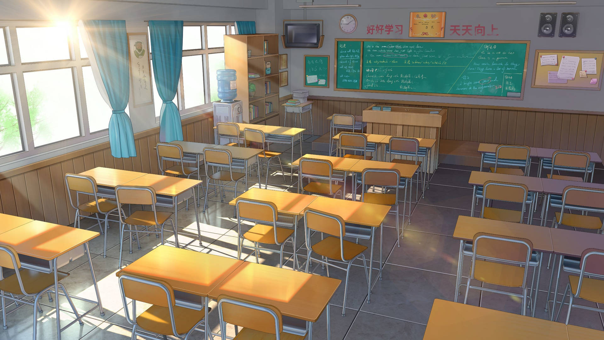 Cute Anime Classroom