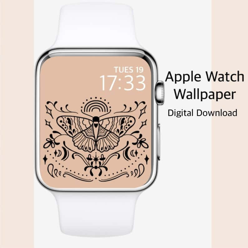 Cute Apple Watch Face Butterfly