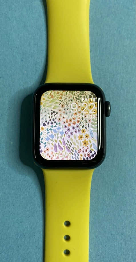 Cute Apple Watch Face Garden Background
