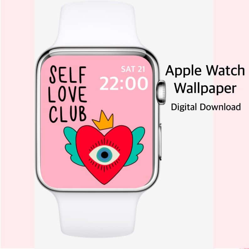 Cute Apple Watch Face Love Background