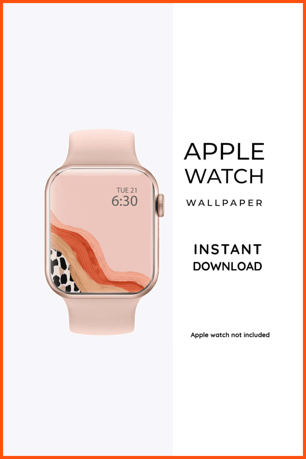 Cute Apple Watch Face Pattern Background