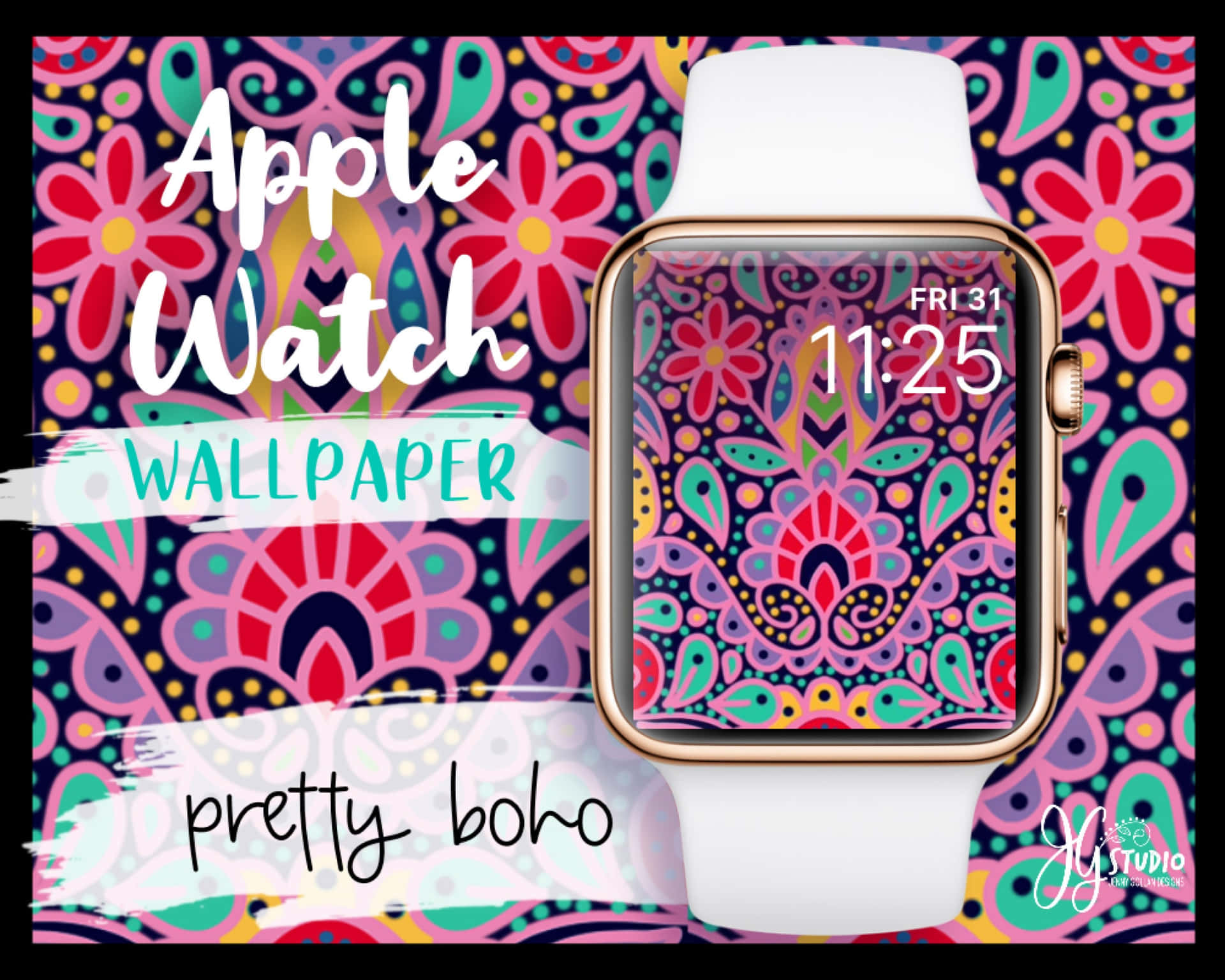 Cute Apple Watch Face Petals