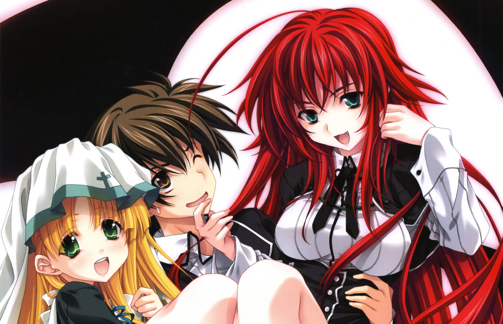 Cute Asia Issei Rias High School Dxd Background