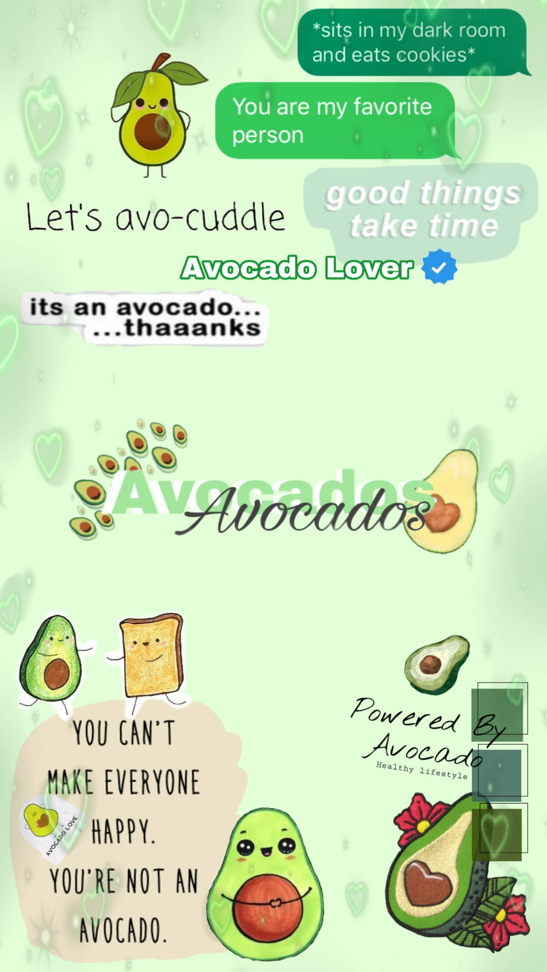 Cute Avocado Inspirational