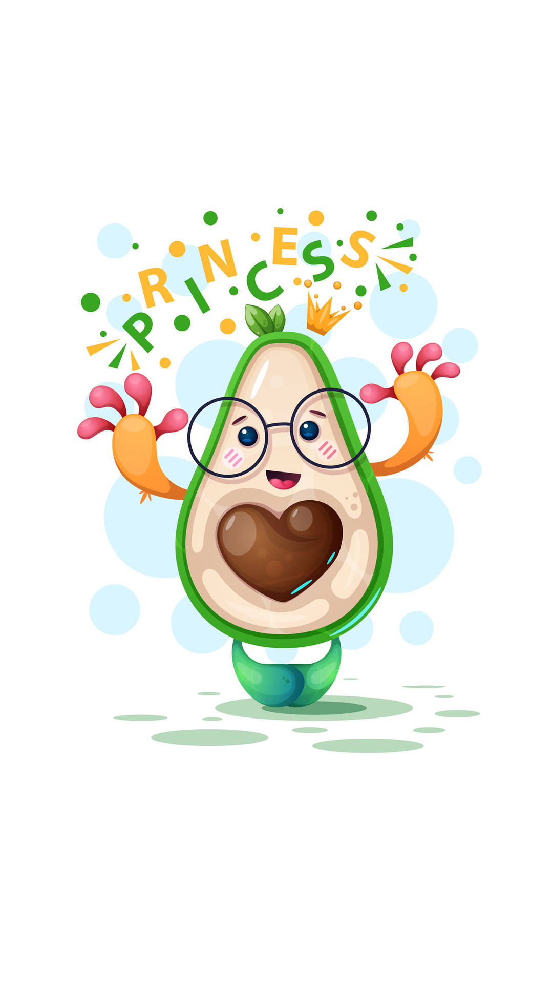 Cute Avocado Princess