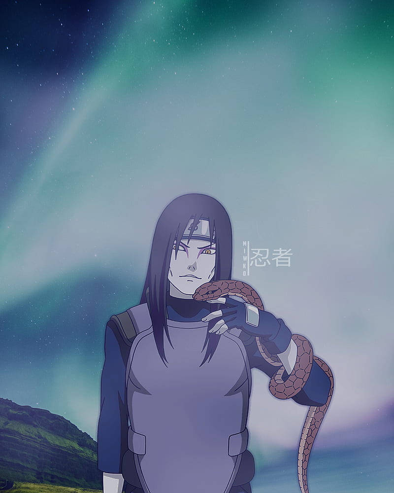 Cute Baddie Orochimaru Background