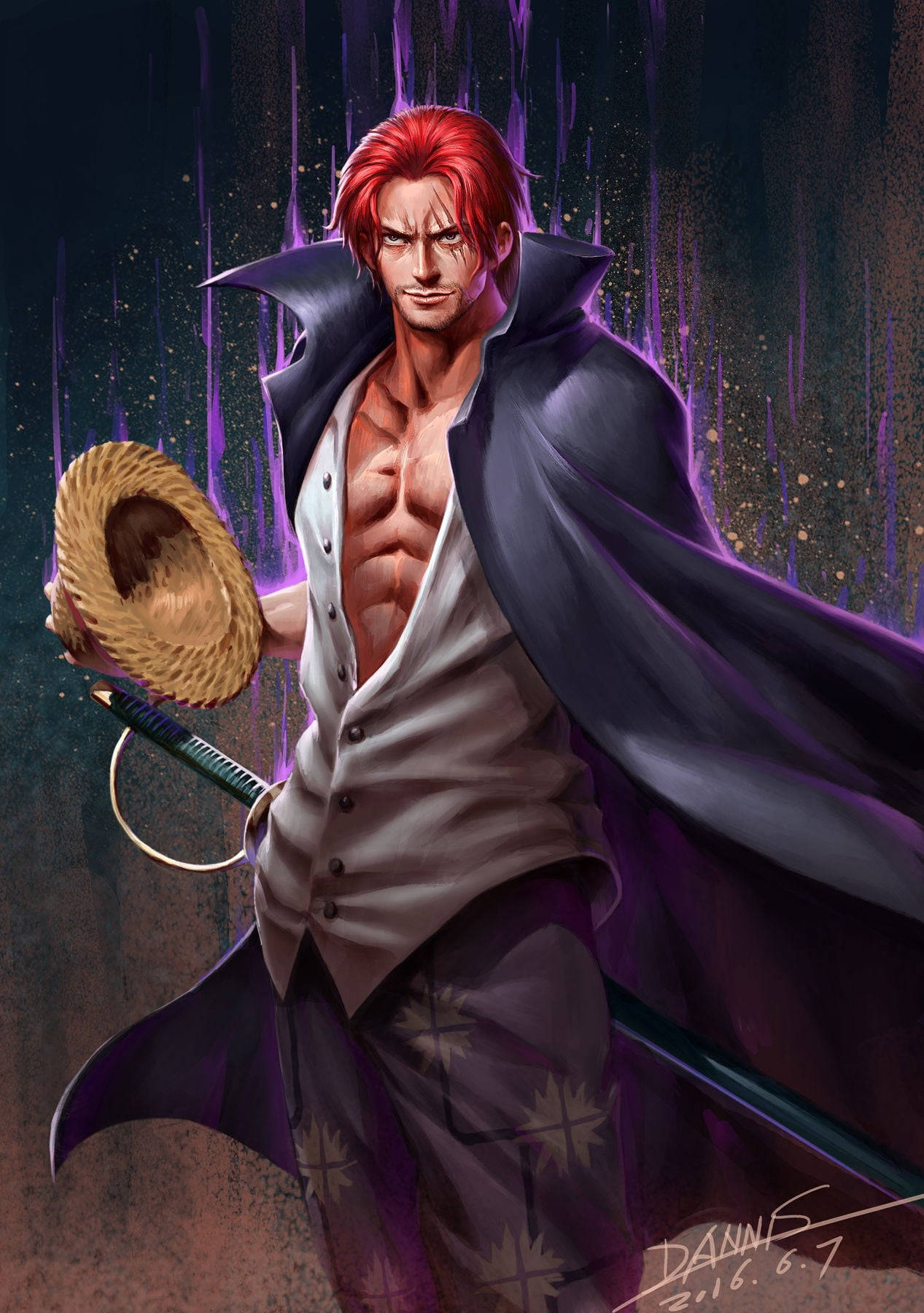 Cute Baddie Shanks Background