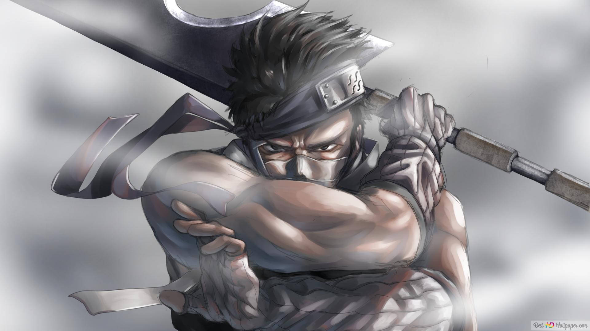 Cute Baddie Zabuza Background