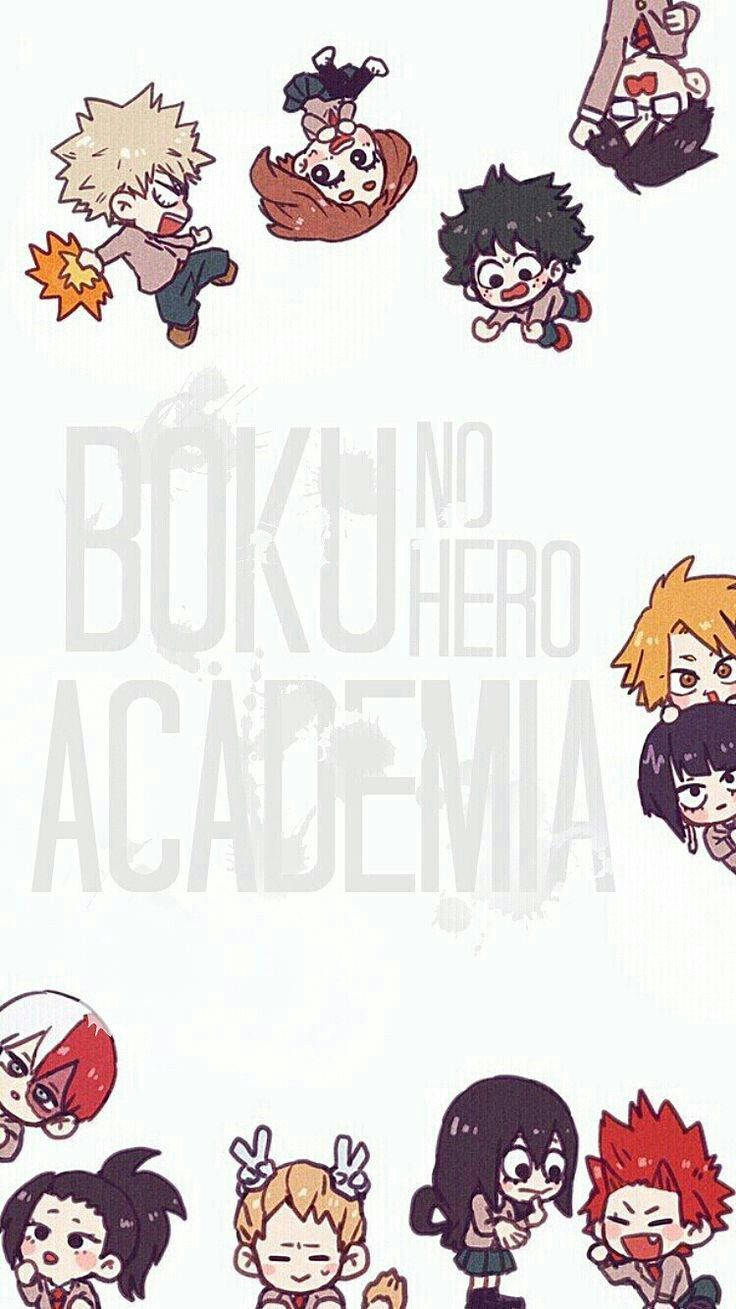 Cute Bakugo Bnha Chibis Background