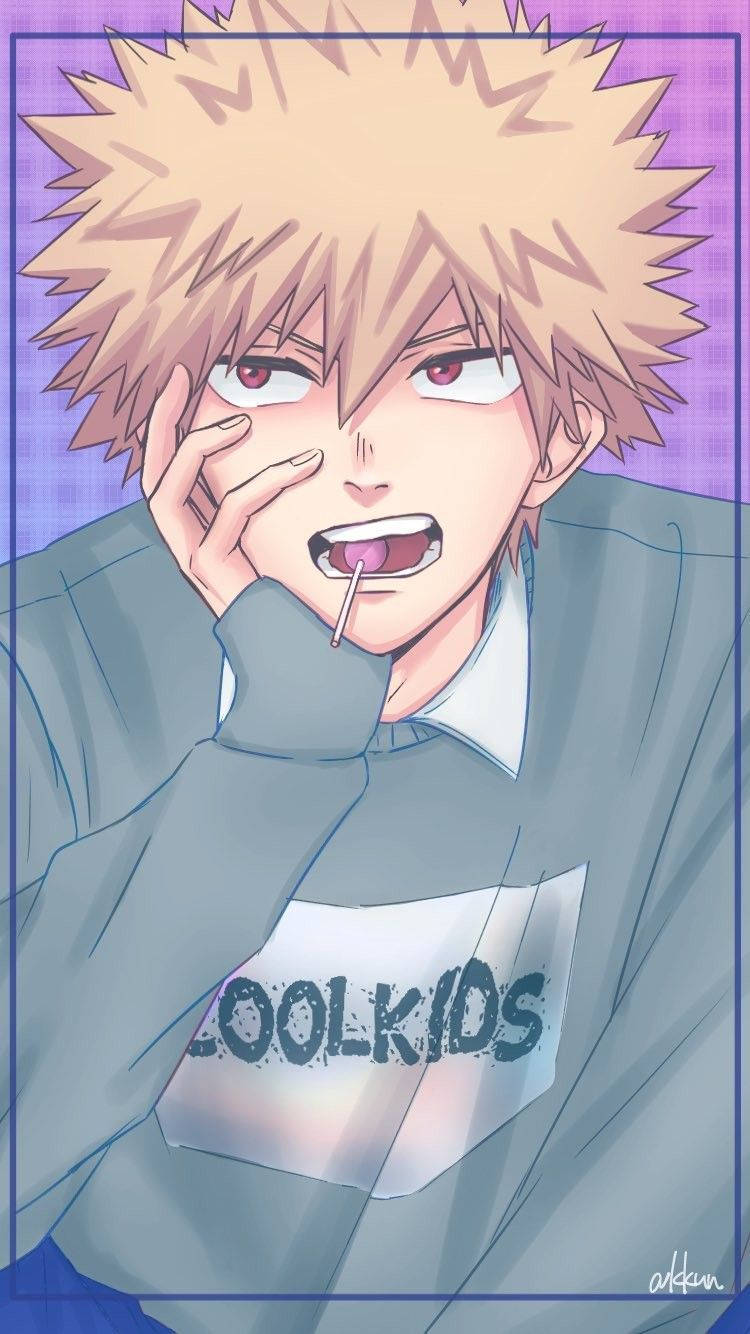 Cute Bakugo Coolkids Background