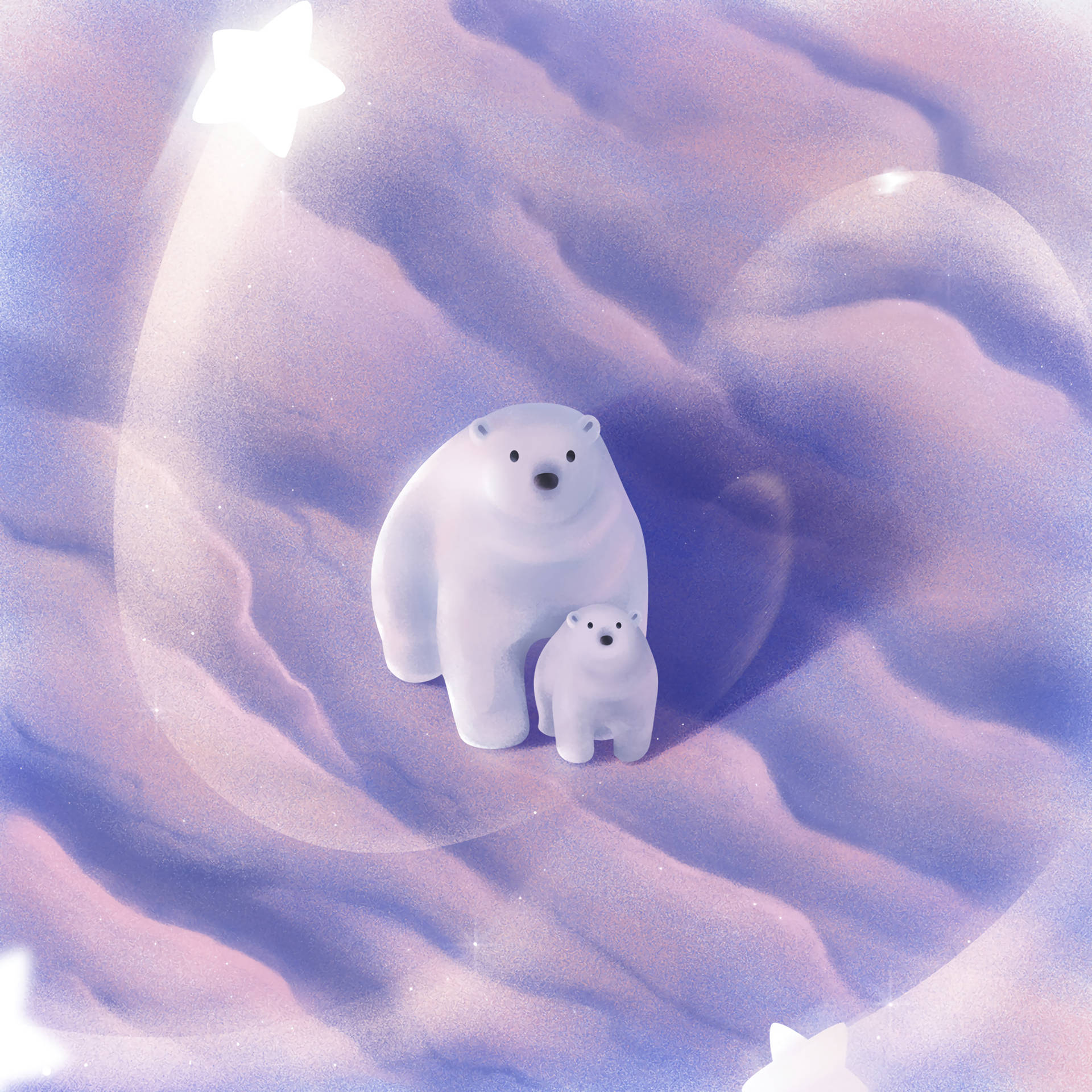 Cute Bear White Polar Bear