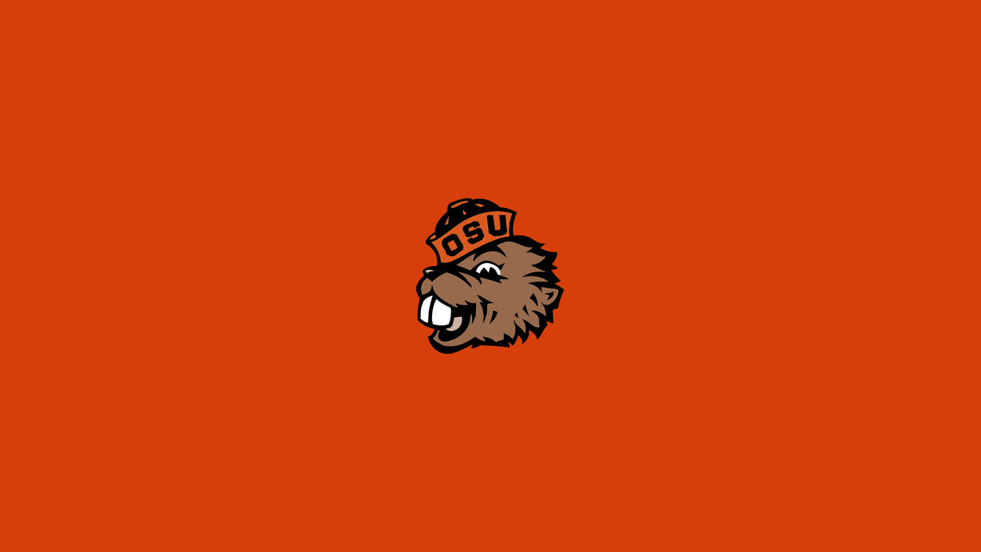 Cute Beaver Oregon State University Background