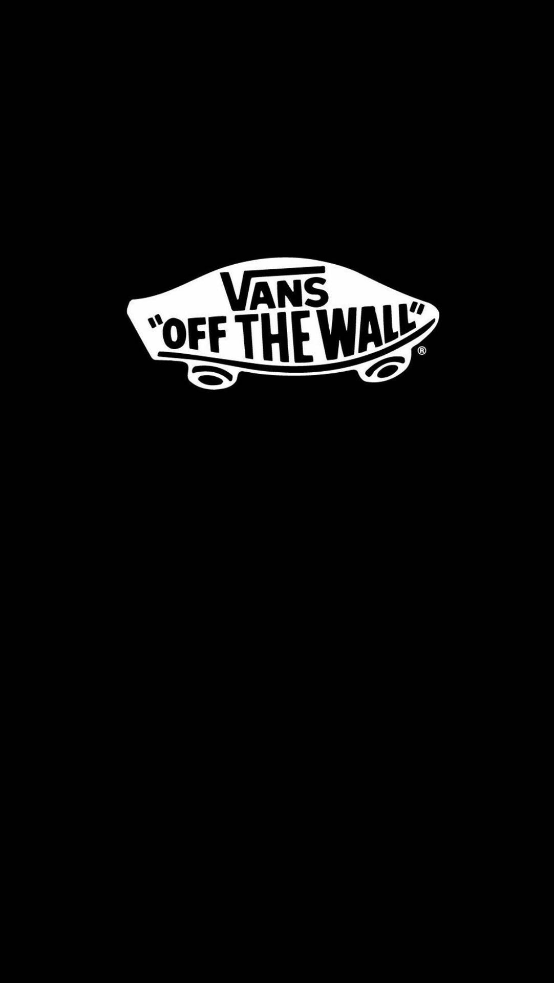 Cute Black Vans Aesthetic Background