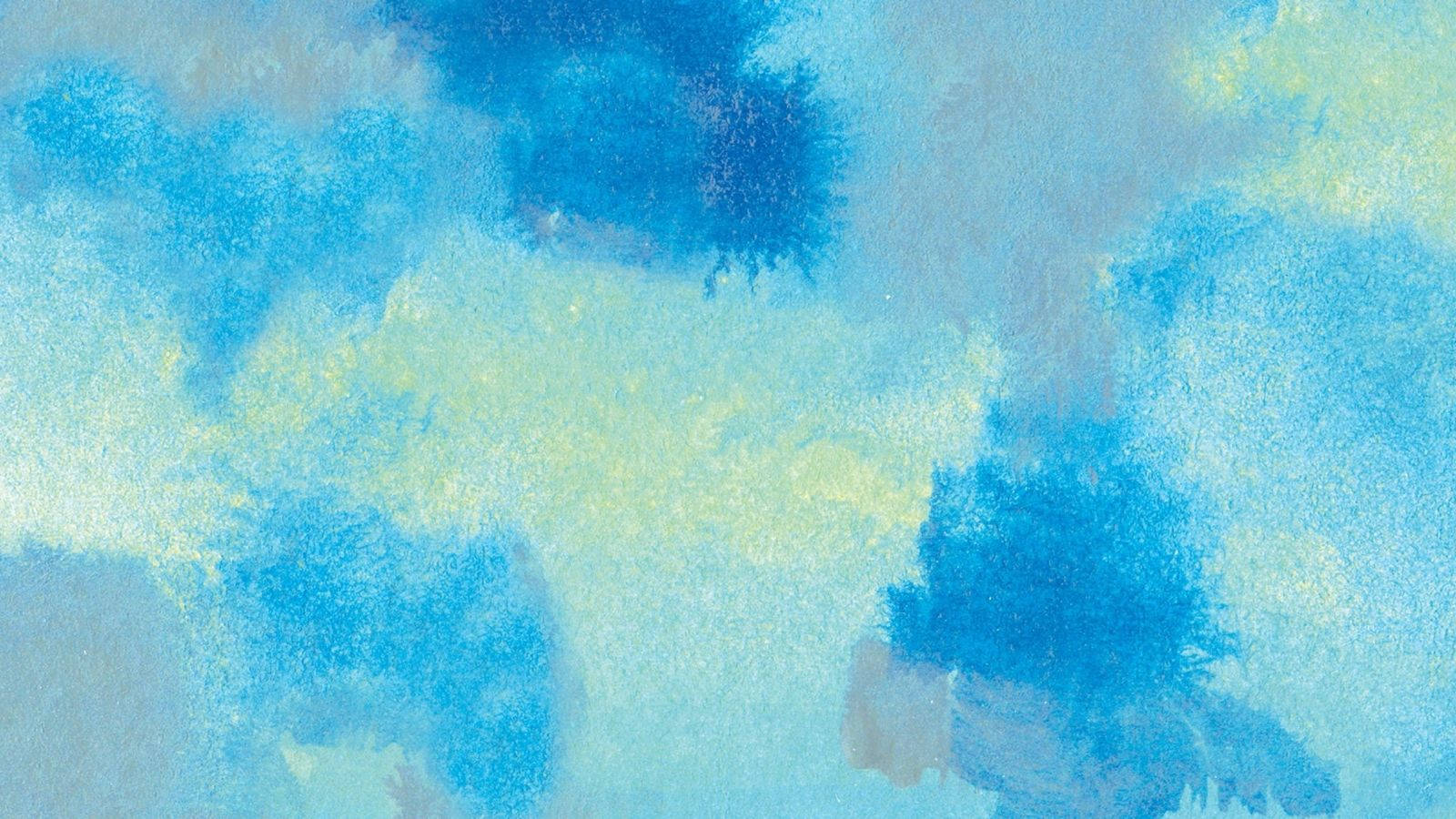 Cute Blue Aesthetic Splattered Paint