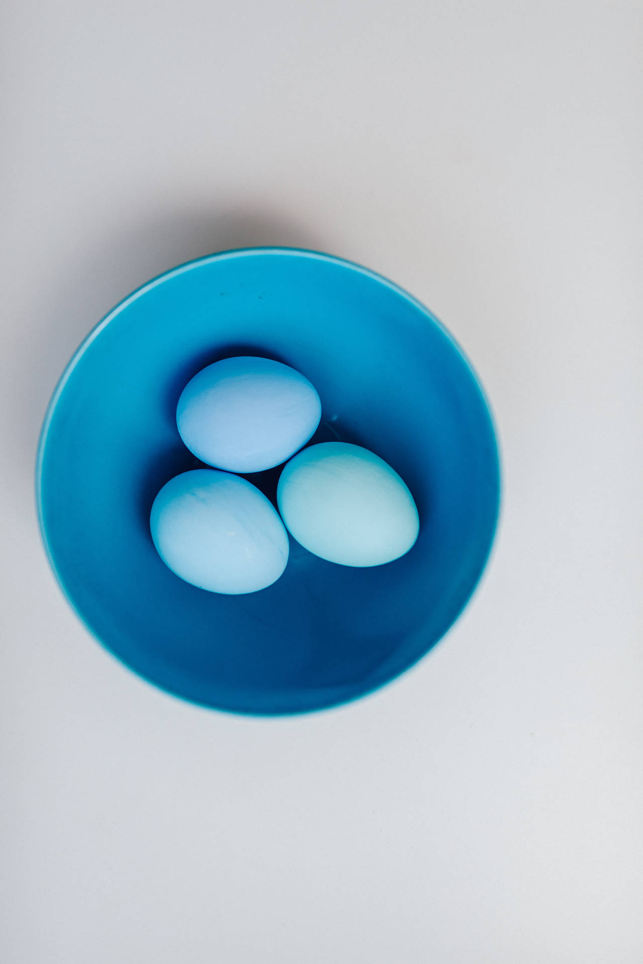 Cute Blue Easter Eggs