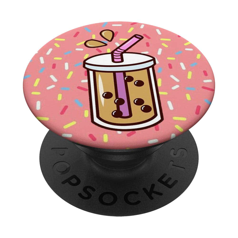 Cute Boba Tea Pop Socket