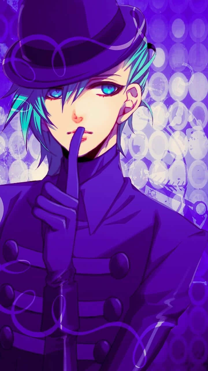 Cute Boy Anime With Colorful Hair