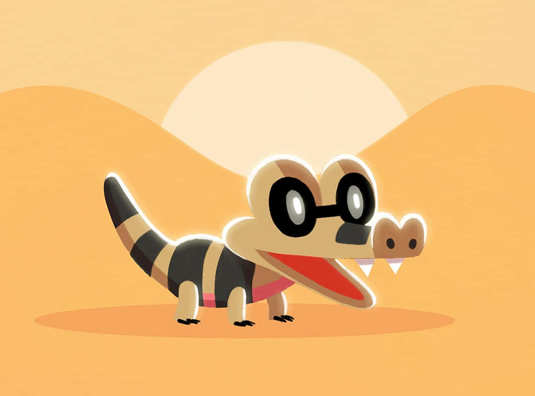 Cute Brown Aesthetic Sandile Background