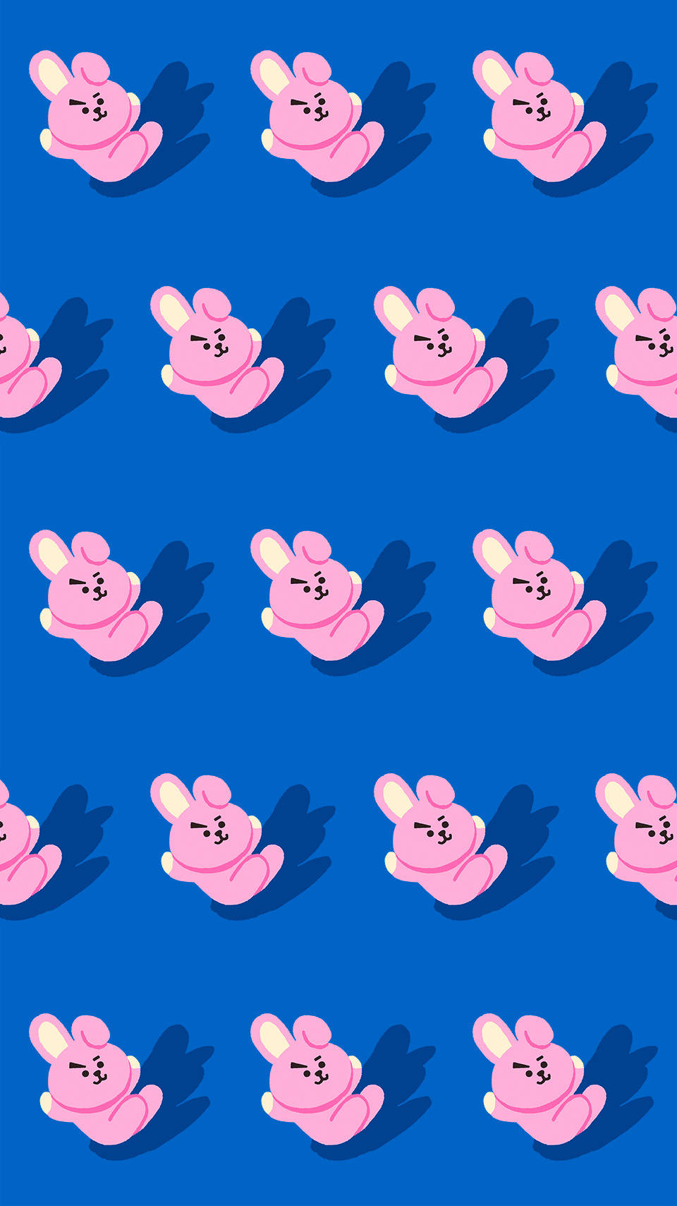 Cute Bt21 Cooky Seamless Pattern