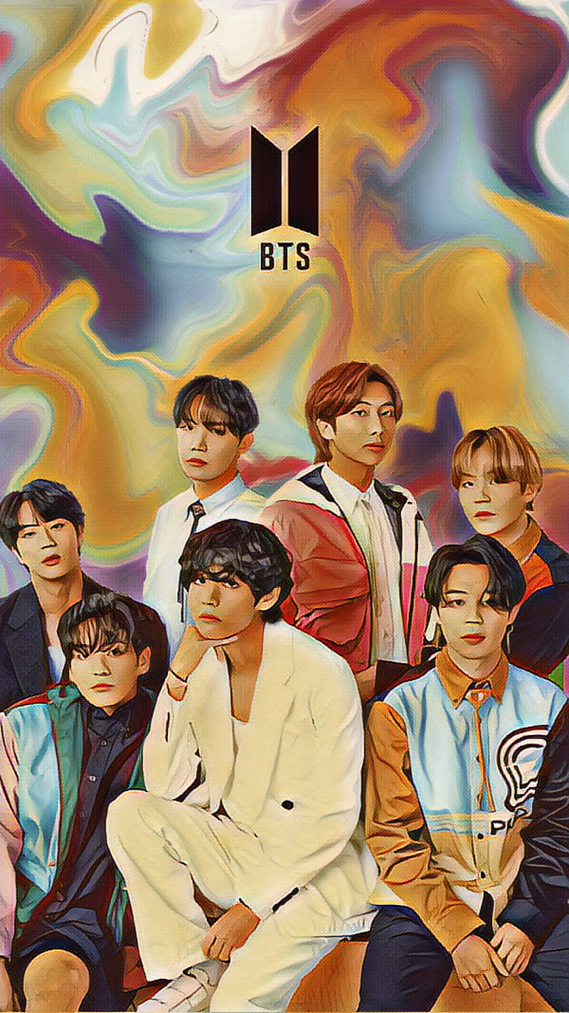 Cute Bts Drawing Canvas