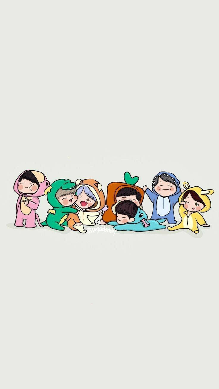 Cute Bts Drawing Chibi