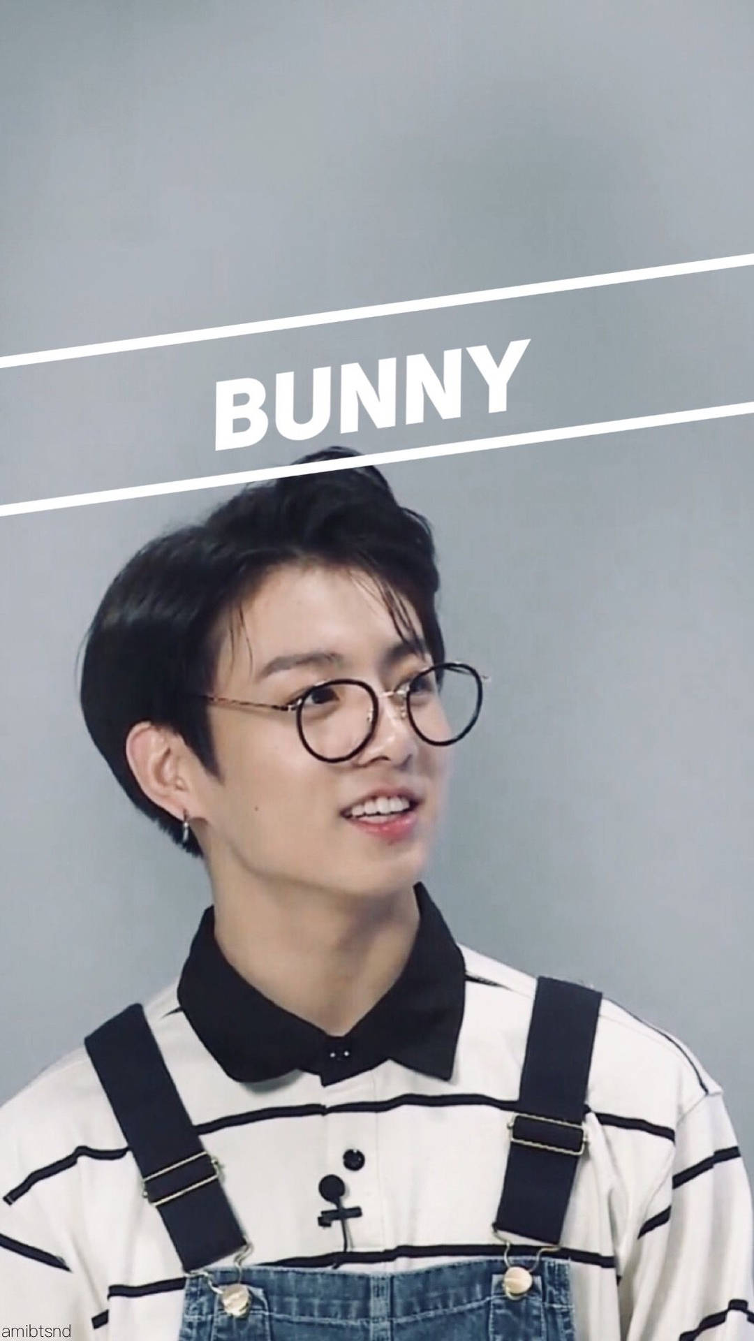 Cute Bts Jungkook Bunny Background
