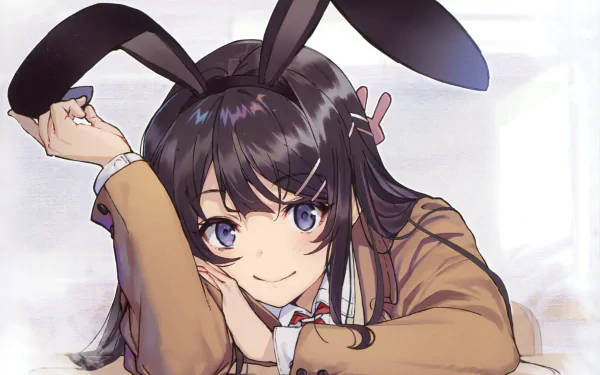 Cute Bunny Mai Sakurajima Background