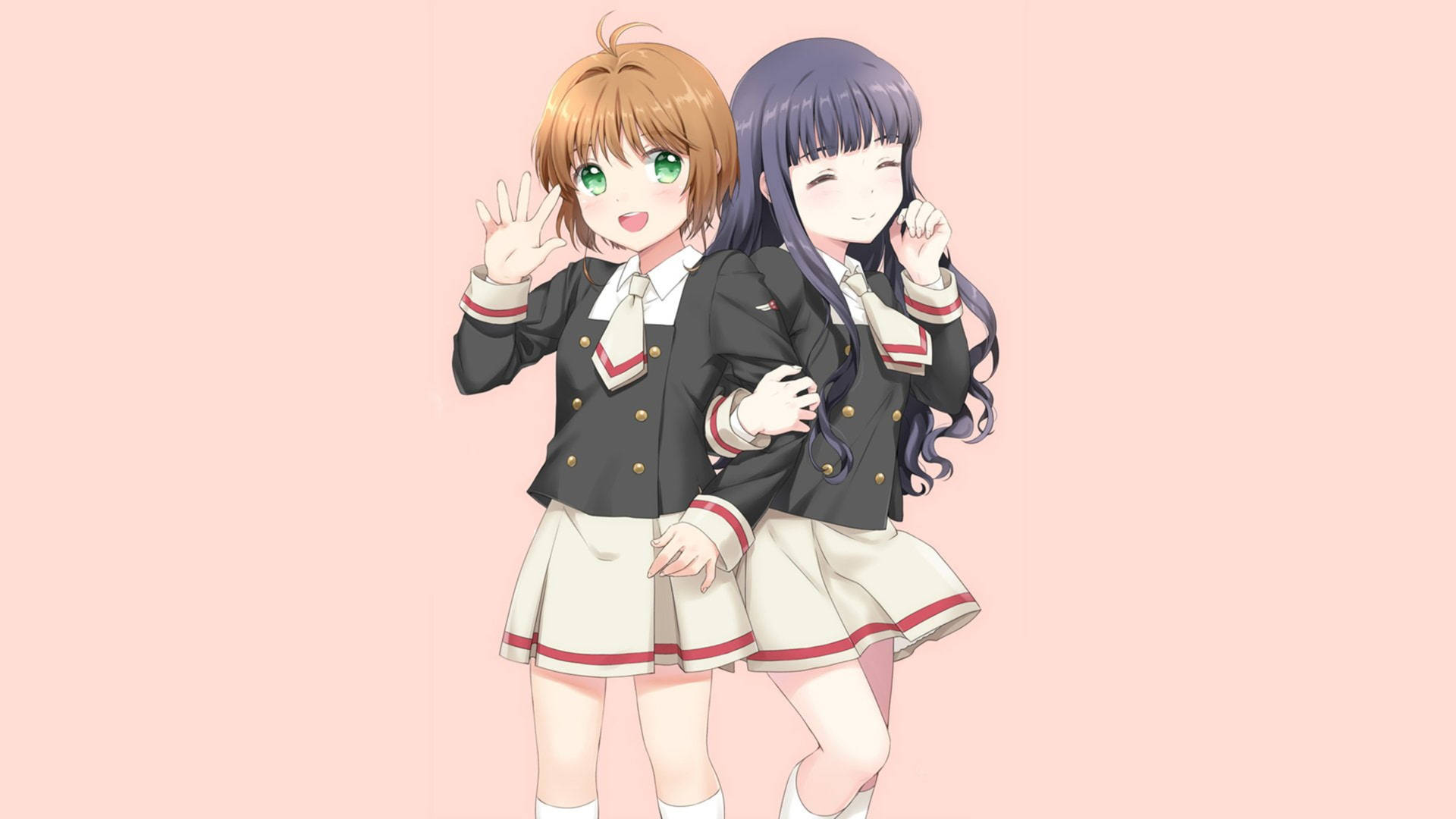 Cute Cardcaptor Sakura And Tomoyo Background