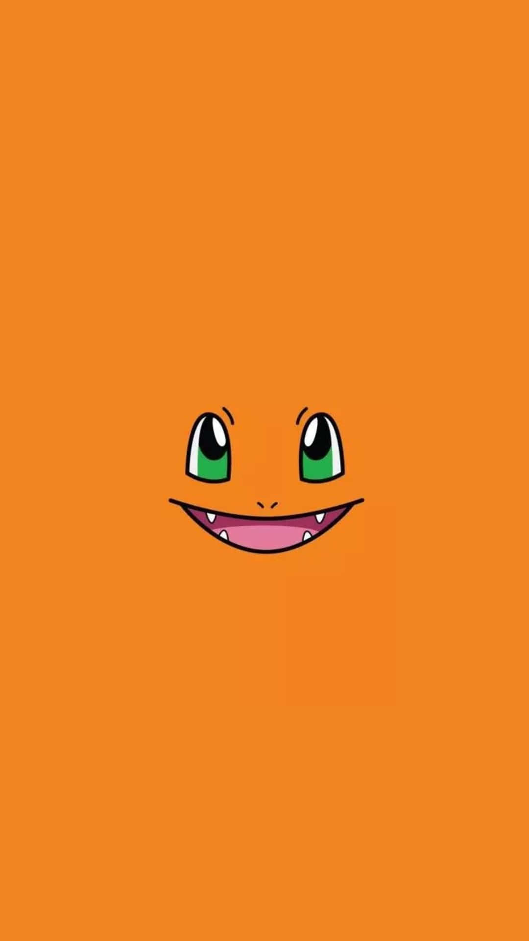 Cute Charmander Looking For An Adventure Background