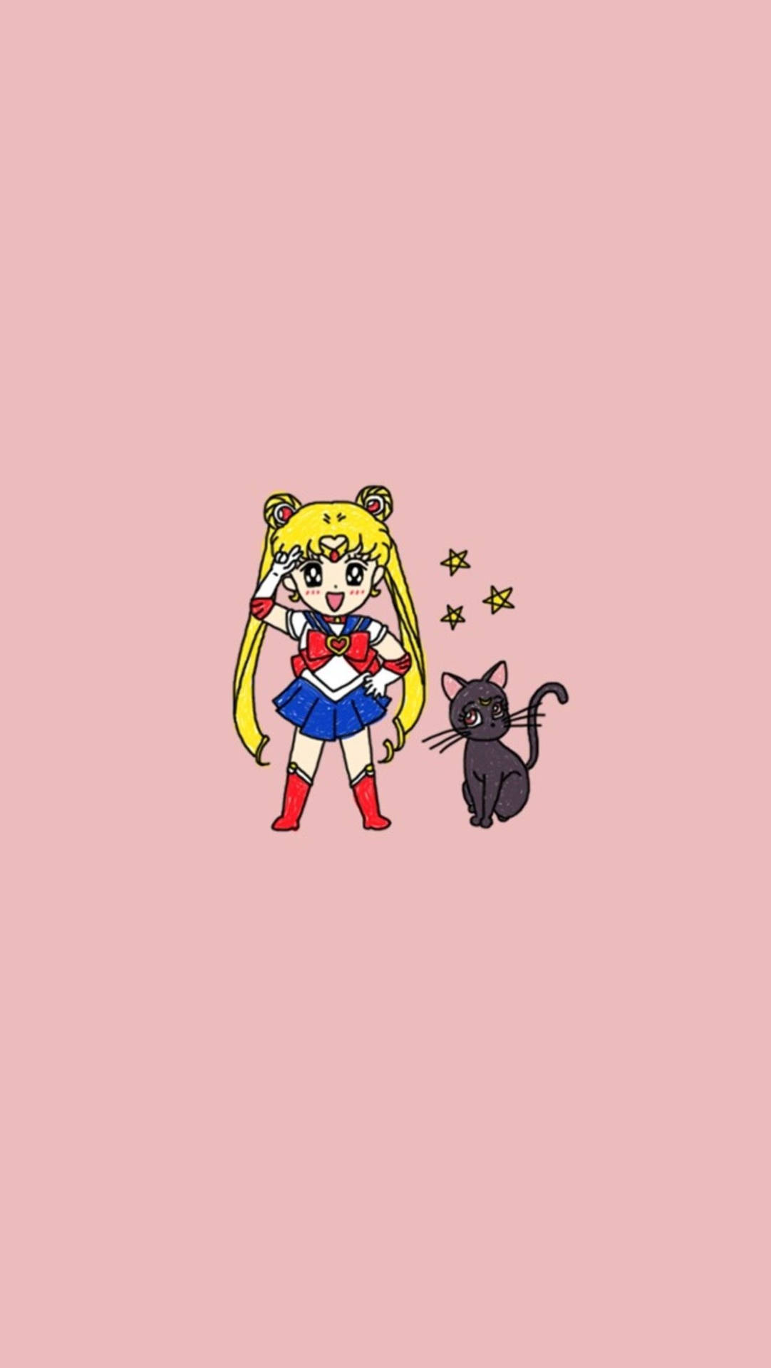 Cute Chibi Sailor Moon Iphone