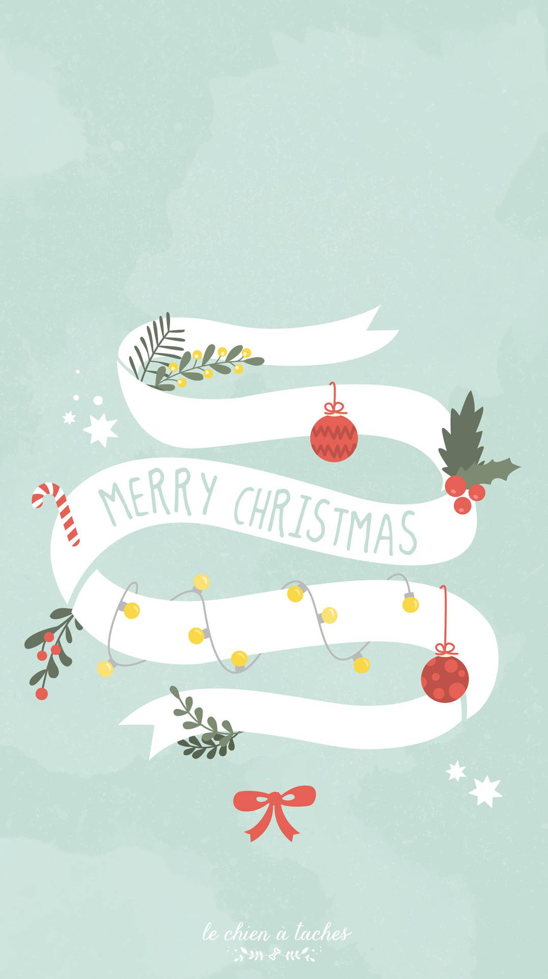 Cute Christmas Banner Background