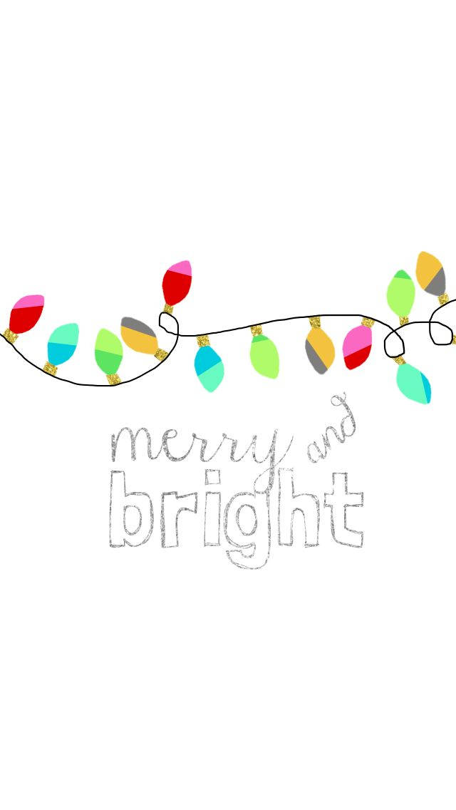 Cute Christmas Iphone Merry And Bright