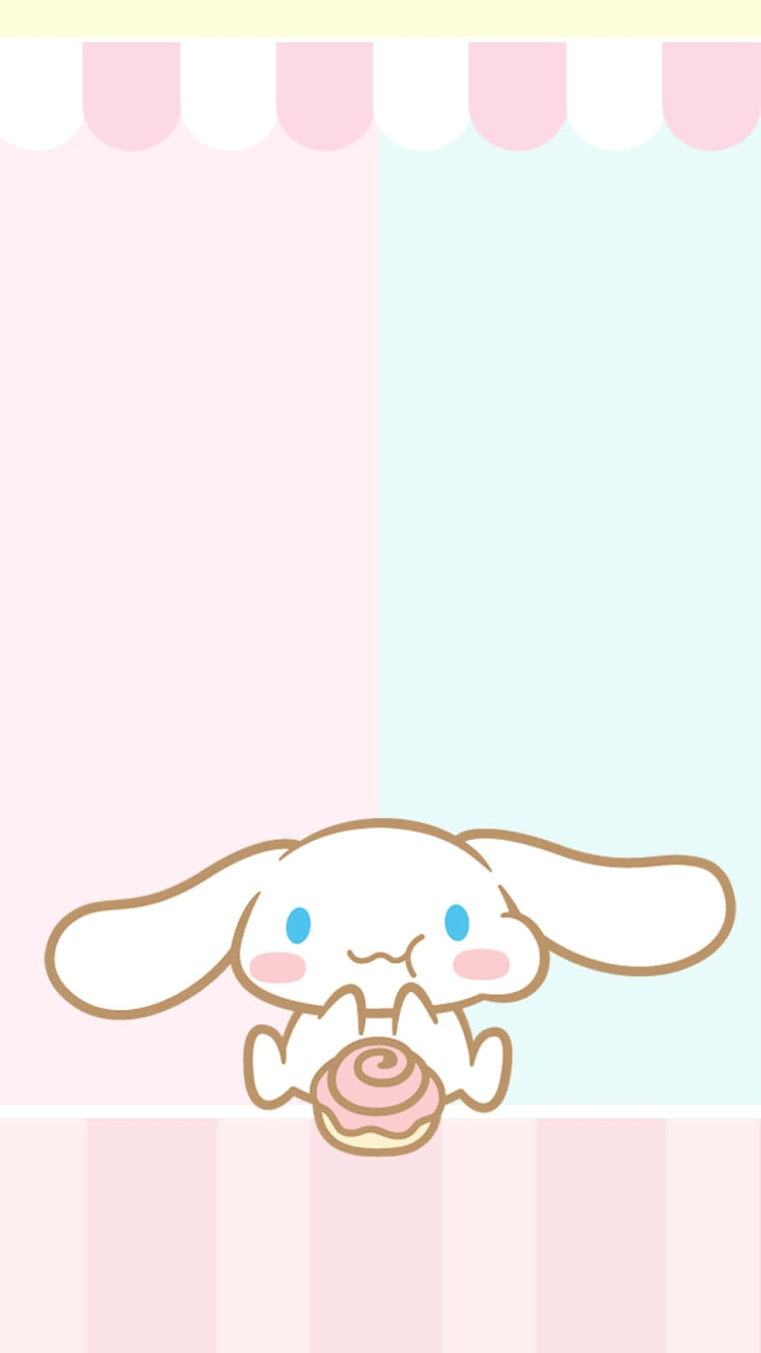 Cute Cinnamoroll From Sanrio Background