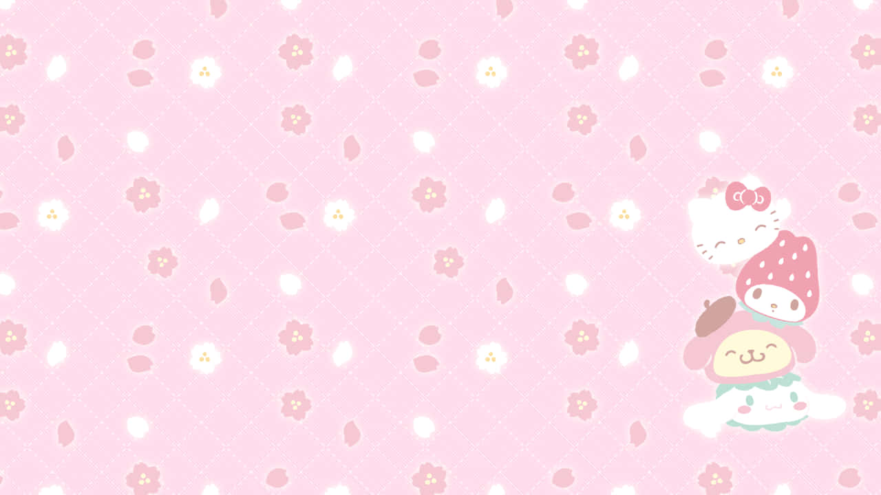 Cute Cinnamoroll Laptop Background